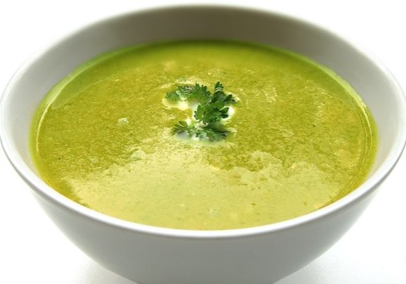 green soup, small green soup, small